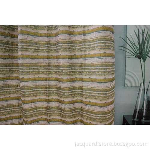 High Quality Jacquard Damask Stripe Fabric